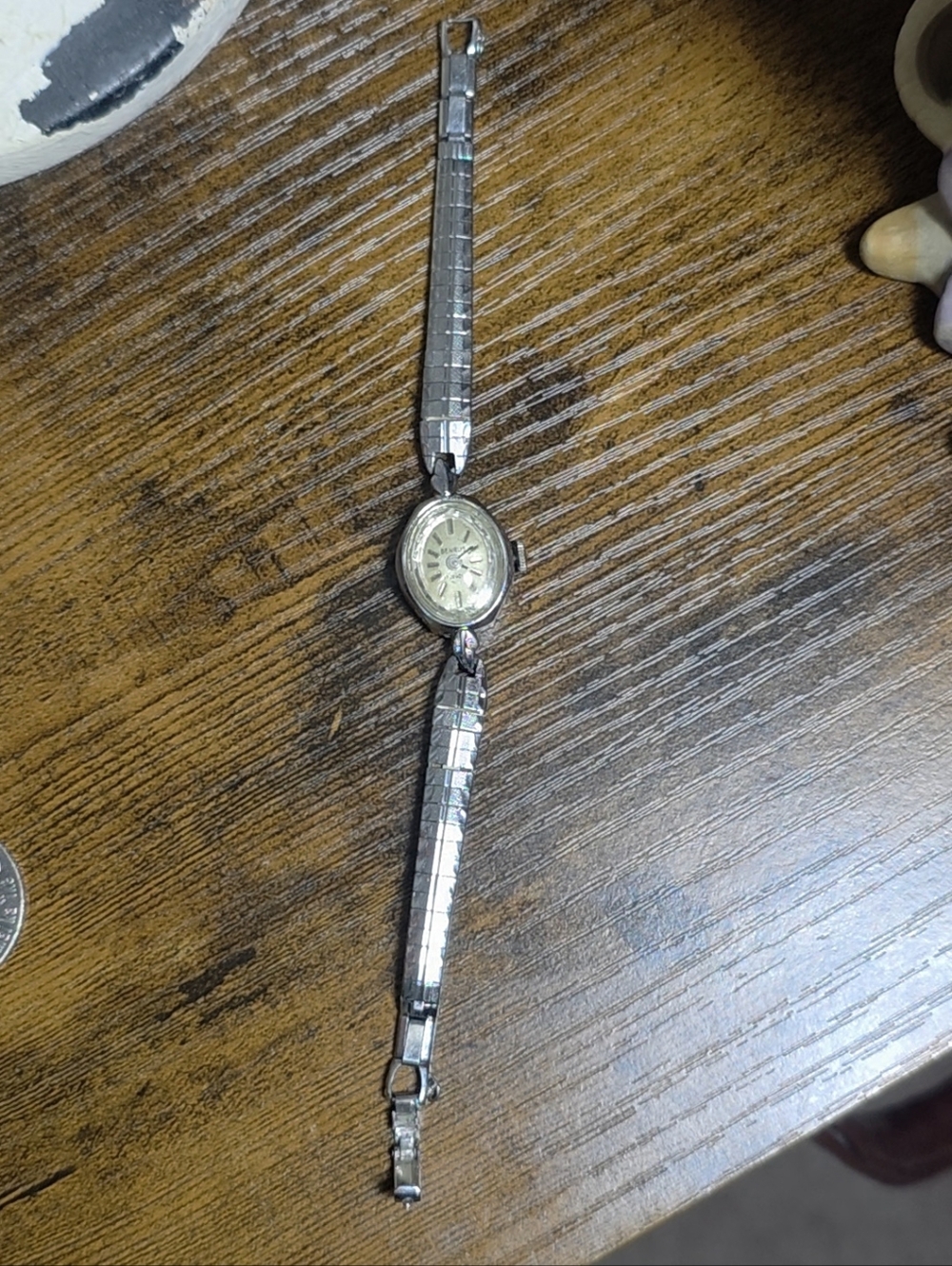 Vintage Benrus Ladies Stainless Steel Mechanical Watch - Working!!
